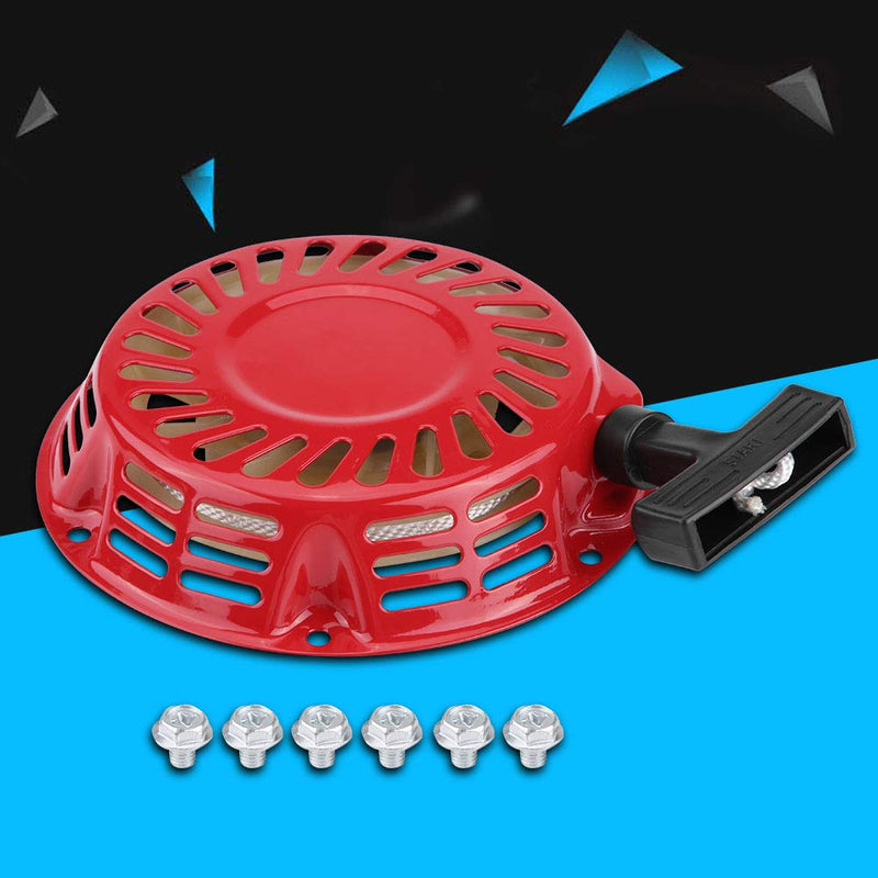 Pulley Starter Vibrating Plate Pull Start Starter Pull Start Assembly for 2KW 168F Petrol Generator