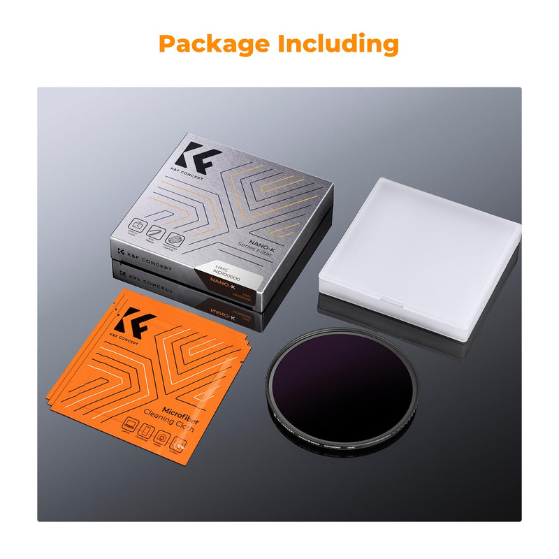 [AUSTRALIA] - K&F CONCEPT 52mm ND100000(16.6 Stops) ND Filter Neutral Density Filter for Camera Lens with 18 Multi-Layer Coatings (K Series) 