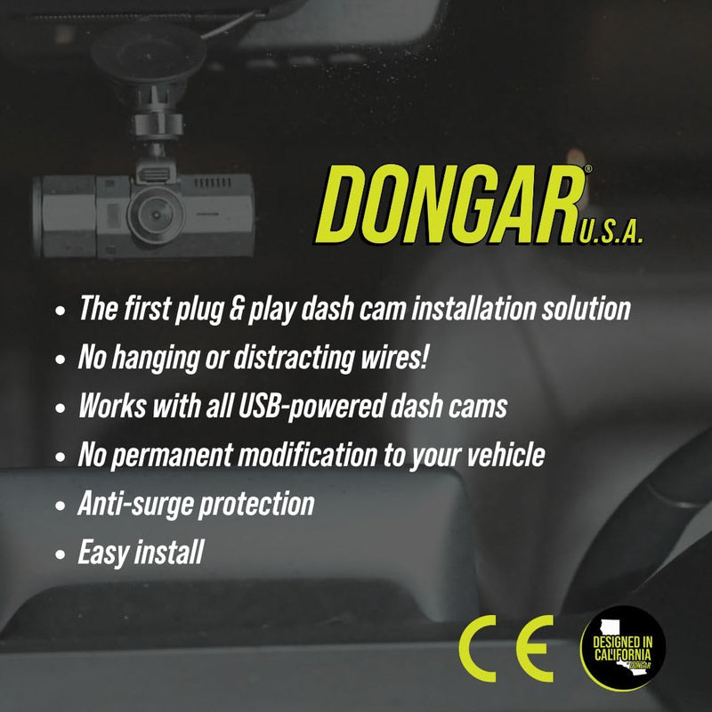 Dongar DashCam Power Adapter (5-Pin Type E) for Select Subaru Vehicles
