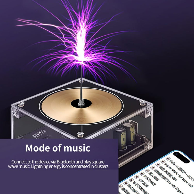 [AUSTRALIA] - Vislone BT Version, Multifunctional Electronics, Mobile Phone, Tesla Coil Module, Artificial Flashes, Electric Arc Generator, Wireless Sound Transmission, Scientific Experimental S 