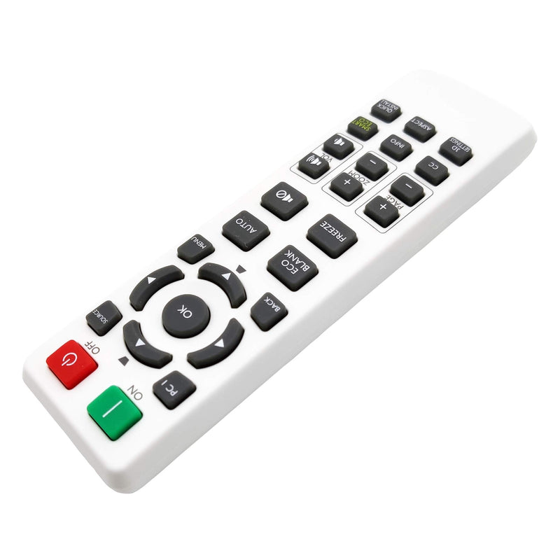 INTECHING 5J.JG706.001 Projector Remote Control for BenQ RCX013, MH530FHD, MH534, MH606w, MS521H, MS524AE, MS531P, MW526AE, MW533, MW605w, MX532P, MX604, MX604w, TH534, TW533, MS535A, MW535A, MH5353A