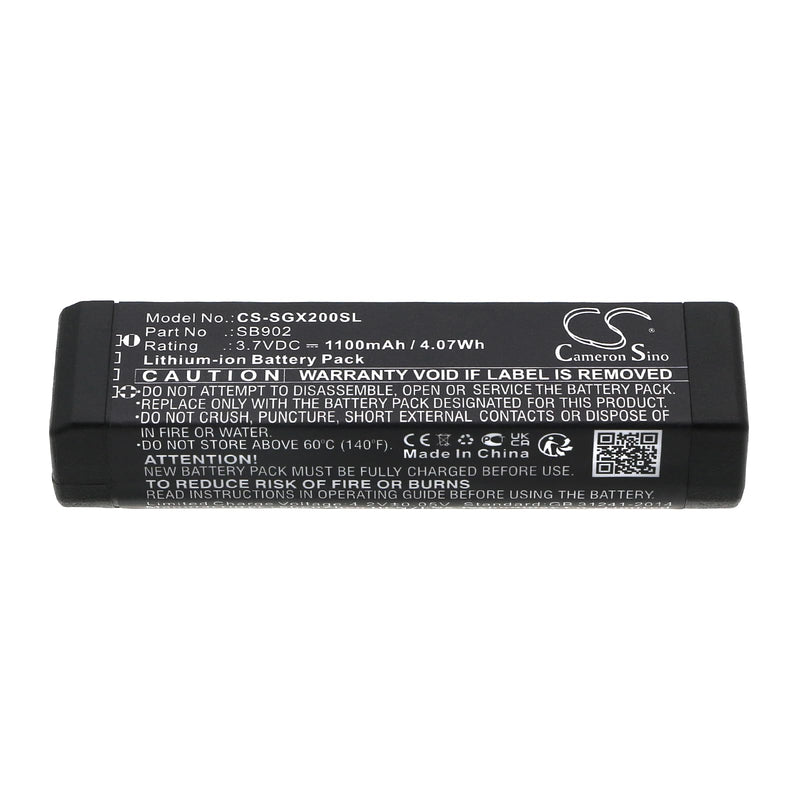 Speaker Rechargeable Replacement Battery for SHURE GLXD1 GLXD2 SB902 SB902A