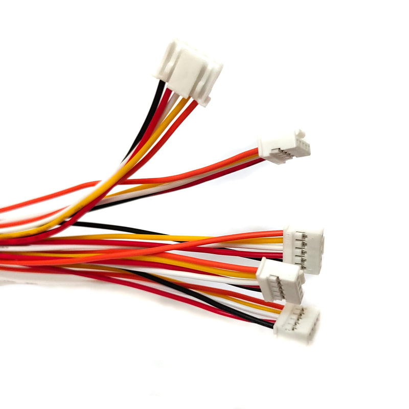 ZSDZFYLLK PAP-05V-S PA 2.0 mm Pap to Dupont 2.54 mm Female 5 Pin Jumper Wire PA2.0 26AWG 20 cm Cable Housing Plug Pack of 5
