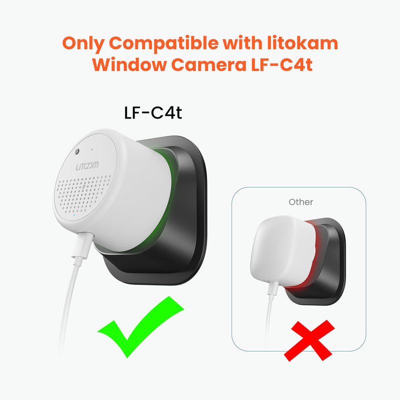 litokam F1.0 Aperture Fish Tank & Reptile Pet Camera.2K 3MP Anti-Glare Aquarium Terrarium Camera with Close-Focus Lens,No Drill Mount