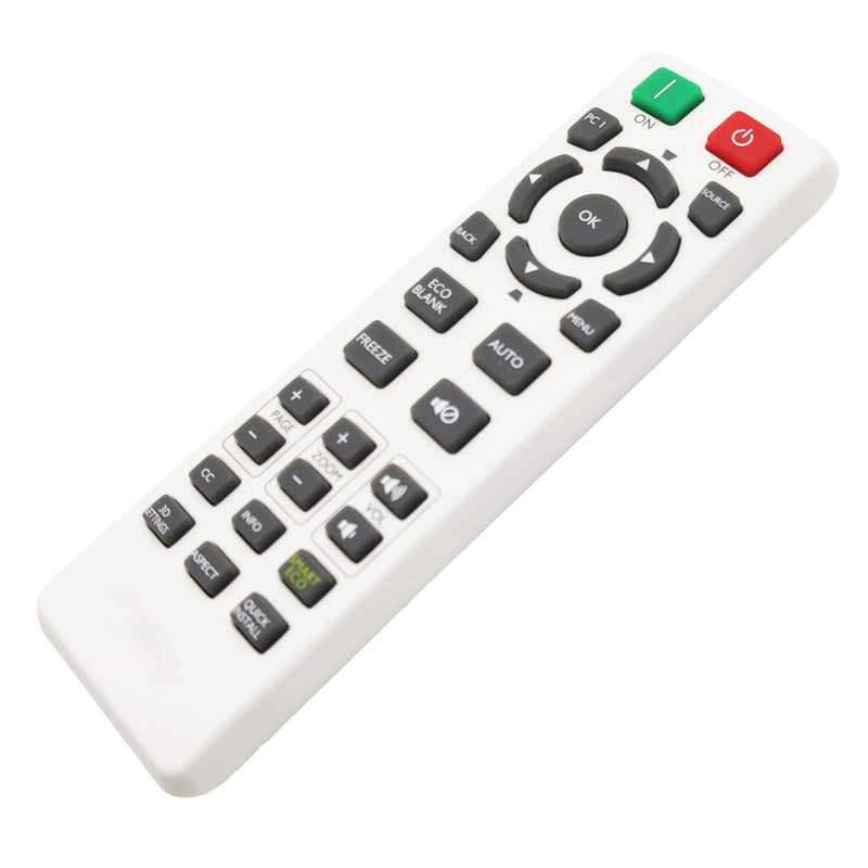 INTECHING 5J.JG706.001 Projector Remote Control for BenQ RCX013, MH530FHD, MH534, MH606w, MS521H, MS524AE, MS531P, MW526AE, MW533, MW605w, MX532P, MX604, MX604w, TH534, TW533, MS535A, MW535A, MH5353A