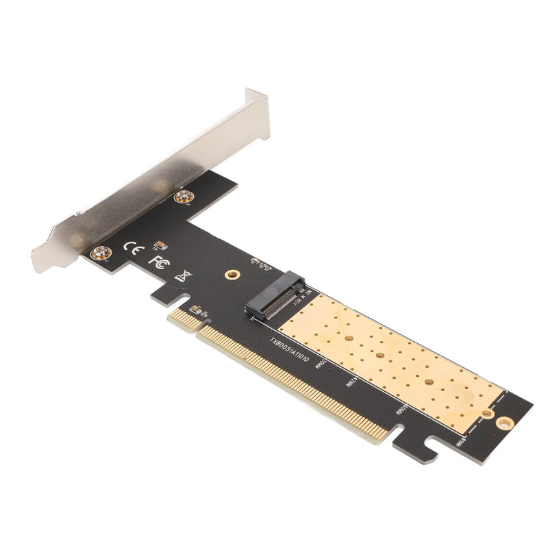 Generic M.2 NVME to PCIe 3.0 X16 Adapter Card, 32Gbps NVME SSD to PCIe Expansion Card with Thin Bracket, for 2280 2260 2242 2230mm SSD, Ideal for OS X