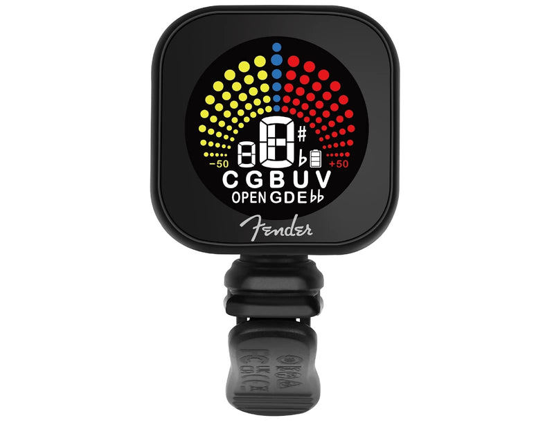 Fender Flash 2.0 Rechargeable Tuner, Black