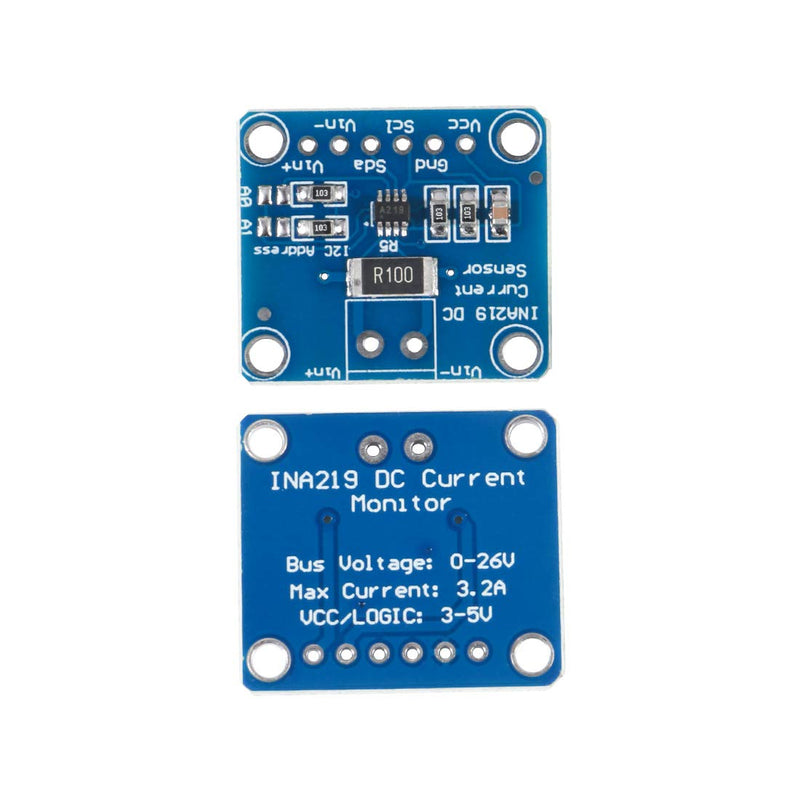 AITRIP 5pcs CJMCU-219 INA219 I2C Interface Bi-directional DC Current/Power Monitoring Sensor Module for Arduino Raspberry Pi