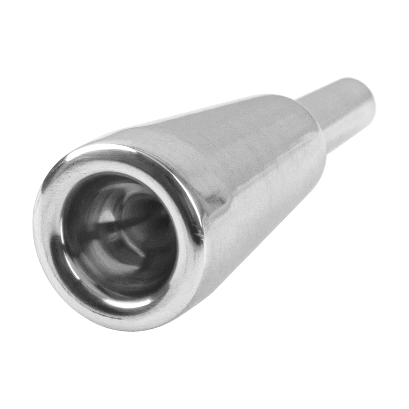1Pcs Yootones 9.8mm Outer Diameter 3C Heavy-Duty Trumpet Mouthpiece Compatible with Trumpet Accessories (Silver) Silver