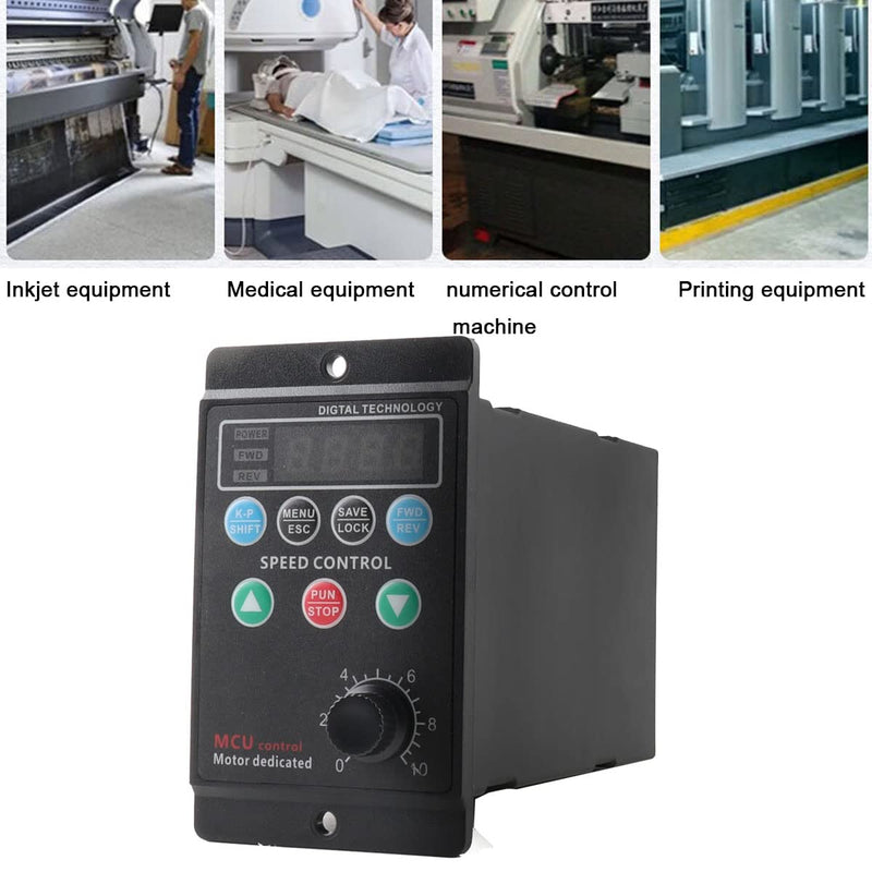 NICCOO Frequency Converter, 750 W VFD Frequency Converter Inverter Drive Inverter Variable Frequency Driver Inverter, Single-Phase Input and Three-Phase Output, for 3 Phase Three-Phase Motors