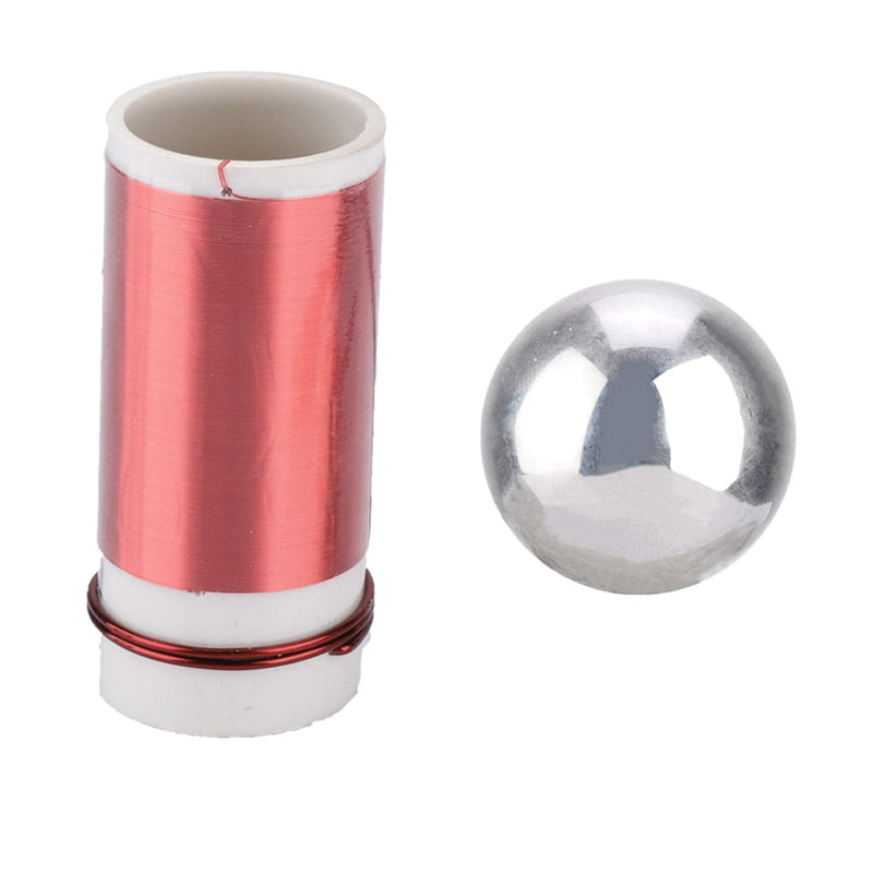 Tesla Coil, 5V 1W Super Mini Self Excitation Coil for Wireless Transmission Experiments Test DIY Electronic Practice Replacement Kit for High Frequency AC Electronic Educational Toy
