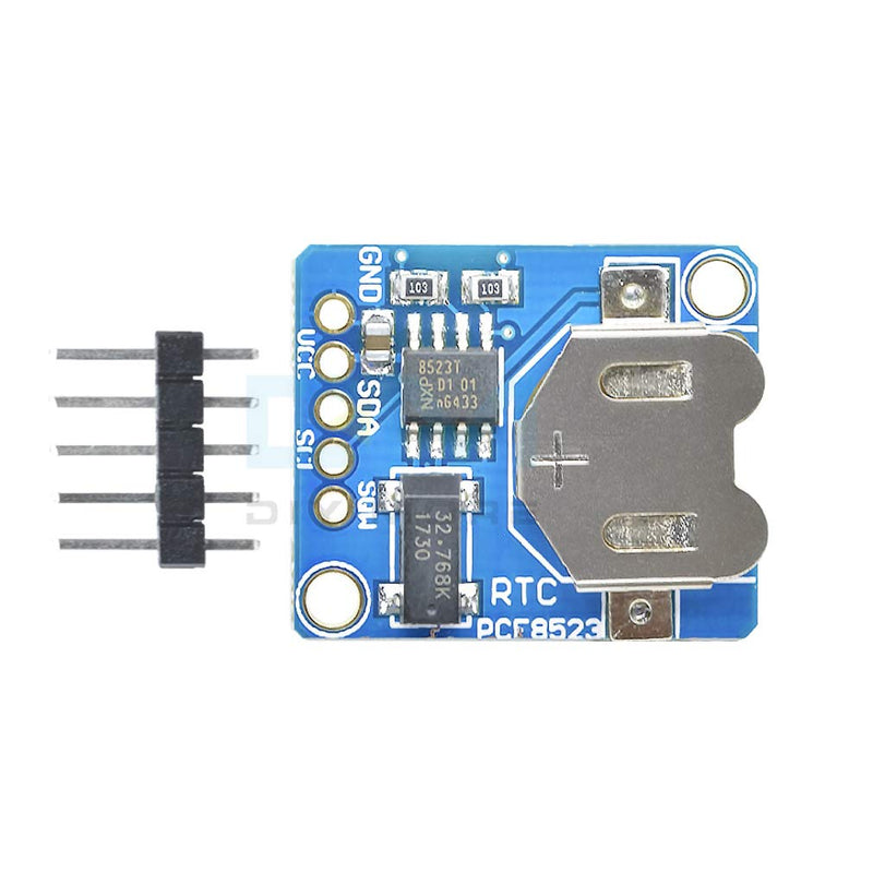 Hailege PCF8523 Real Time Clock RTC Breakout Module PCF8523 Real Time Clock Mounted Breakout Board 3.3V 5V Time Clock for Arduino