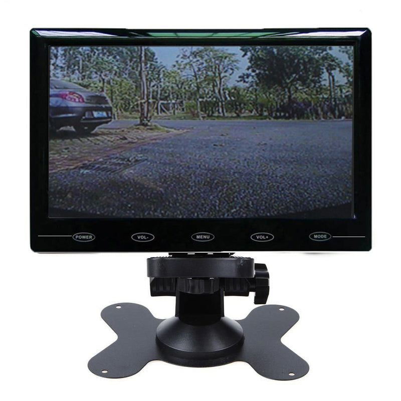 [AUSTRALIA] - 9'' Ultra Thin HD 800480 TFT Color LCD Screen 2 Video Input Car Rear View Headrest Monitor DVD VCR Monitor with Remote Control and Touch Button 
