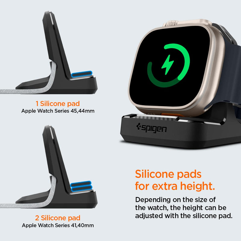 Spigen Rugged Armor Pro and Rugged Armor Stand Designed for Apple Watch Ultra 3/Ultra 2/Apple Watch Ultra 49mm