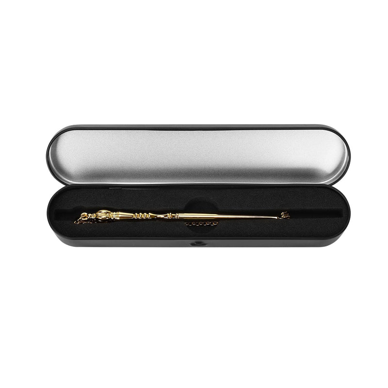 BRTAGG Yad Torah Pointer, Bible Pointer, Bible Reading Tool (5.1" Tall, Gold), Jewish Gifts, Works of Art of Common Metal 5.1" Tall