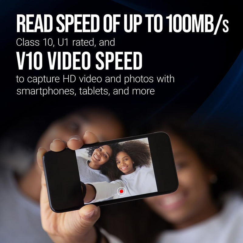 [AUSTRALIA] - PNY 128GB Elite Mobile Accessories Class 10 U1 V10 A1 microSDXC Flash Memory Card - 100MB/s, Class 10, U1, V10, A1, Full HD, UHS-I, Micro SD 