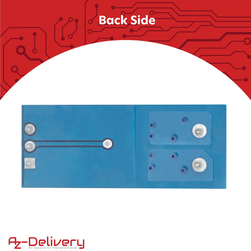 AZDelivery 3 x ACS712 20A Amp Current Sensor Range Module Current Sensor Compatible with Arduino
