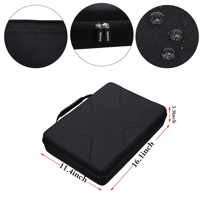 Aproca Hard Travel Storage Case,for DBPOWER 17.9" / DR.J 17.9" / COOAU 17.9" / WONNIE 17.9’’ / Pyle 17.9” / BOIFUN 17.5" Portable DVD Player