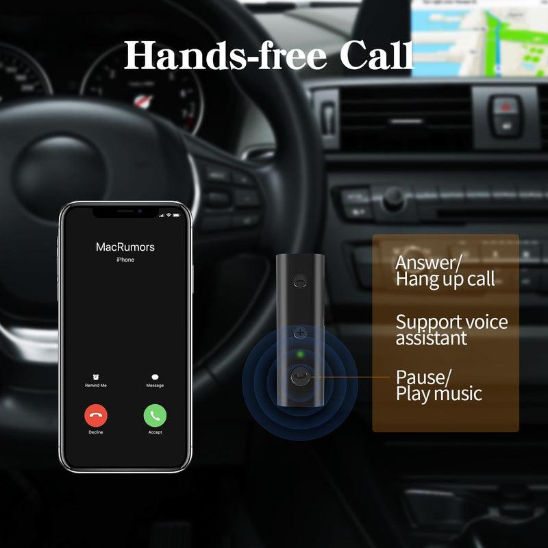 2024 New Bluetooth 5.1 Car Audio Stereo Cassette Vehicle Tape Converter Cassette Work While Charging Support TF Card（Four-Channels）