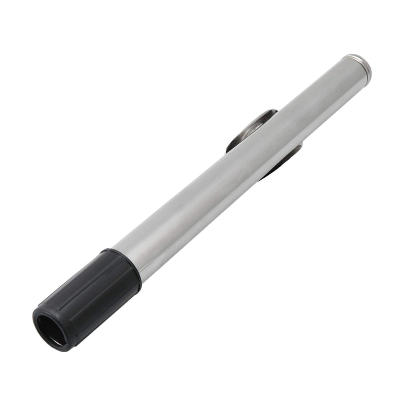 BQLZR 22.6cm Length Flute Head Joint Headjoint Mouthpiece Replacement Woodwind Instrument Accessories Silver Metal