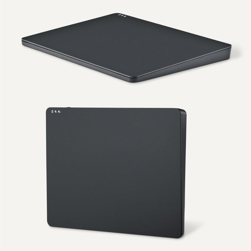 Amazon Basics Multi-Touch Trackpad with Dual Device Control, Wireless Touchpad for Windows PC (Not Support MacOS), Rechargeable, 6.4-inch, Black