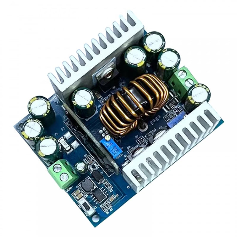 DC Buck CVCC Adjustable Power Module, 12-95V to 2-90V 15A 400W High-Power Adjustable Power Module Voltage Regulator Converter