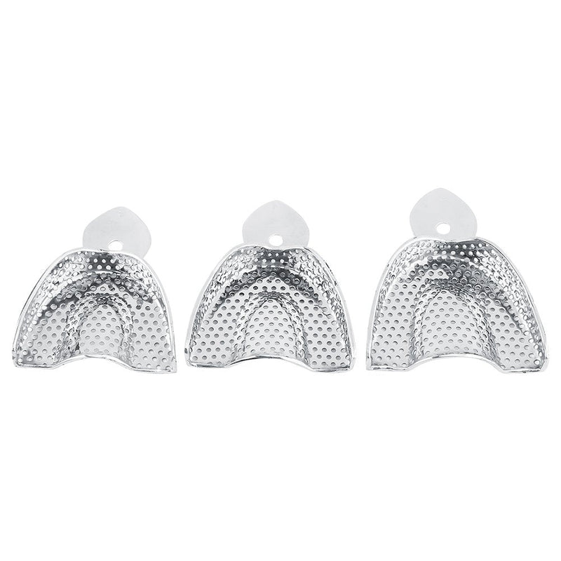 Wincal Dental Trays - 6 Pieces Stainless Steel Autoclavable Tooth Trays Impression Tray Upper & Lower Dental Trays, Dental Imprint Trays, Autoclavable Impression Tray