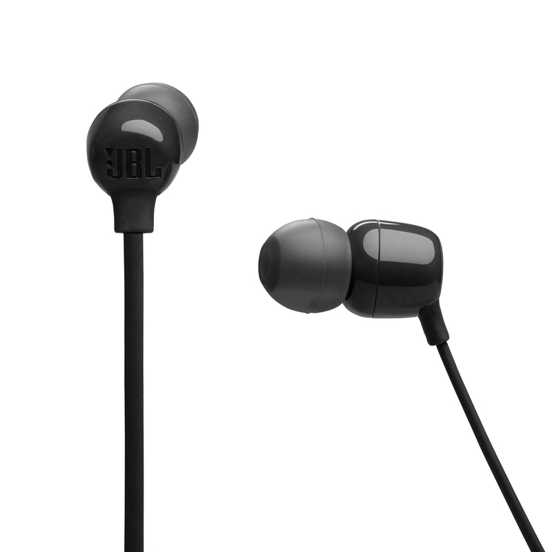 JBL Tune 135BT - Wireless in-Ear Headphones - Black | JBL Pure Bass Sound, Customize your experience with the JBL Headphones app, Up to 25-hour battery life with speed charge