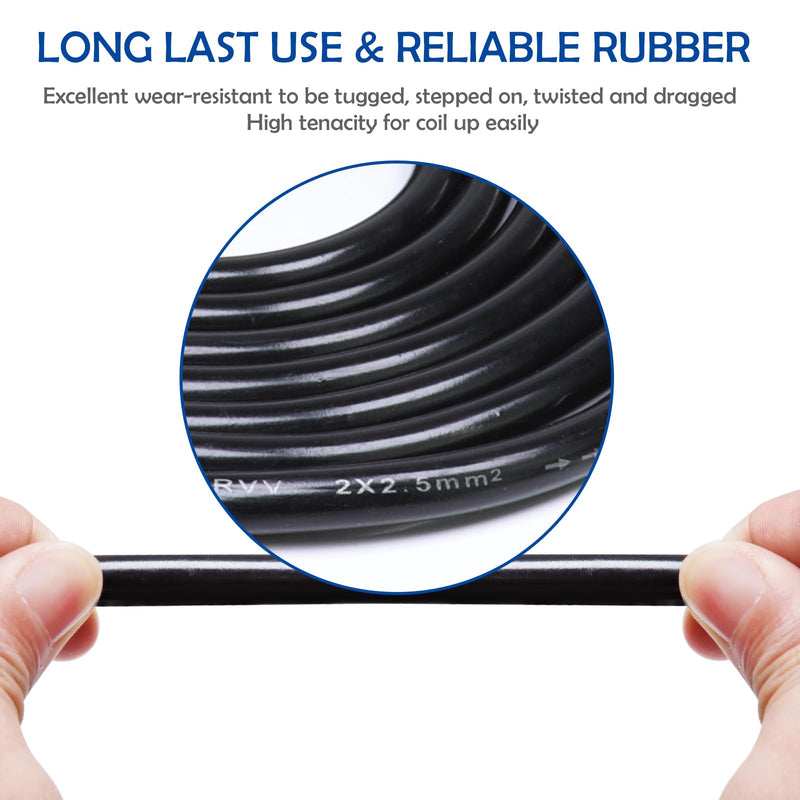 20 Feet Pack of 1 Speakon to 1/4" Cable - 1pc 20 Ft. Speak-On Male to 6.35mm TS Male Wire for Speaker, Loudspeaker, Audio Amplifier, Mixer - Heavy Duty Shielded Core with Twist Lock 20ft. - 1 Pack