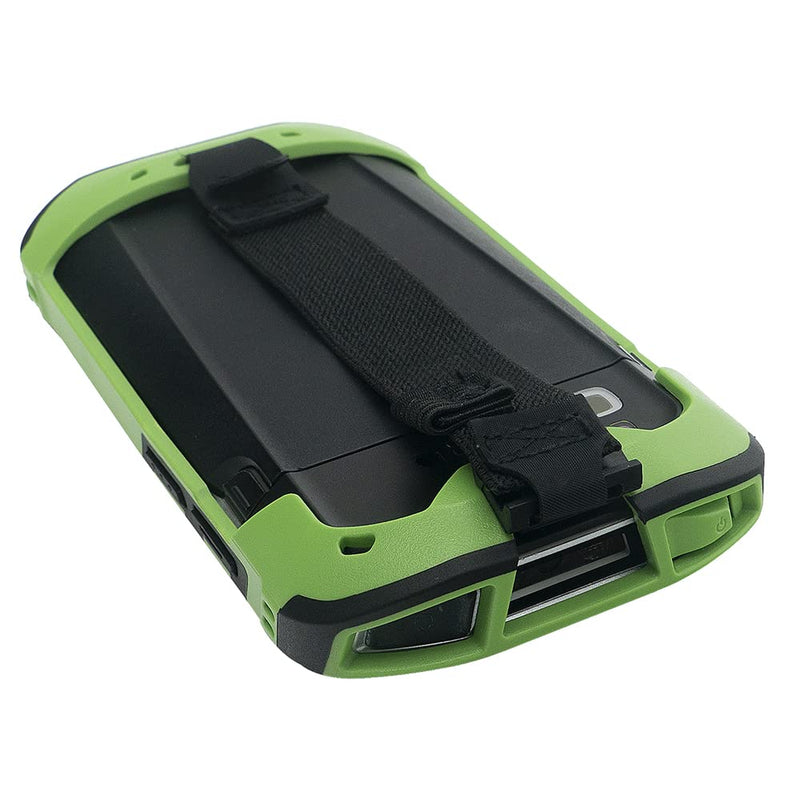 Protective Cover Bumper Case Rugged Boot with Hand Strap for Zebra TC51 TC510K TC52 TC56 TC57 (Green) Green