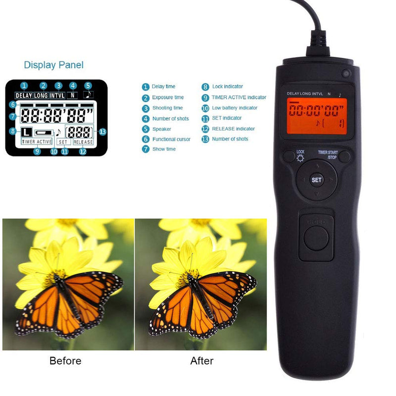 [AUSTRALIA] - Shutter Release Cable Remote Control for Sony a99, a77, a67, a65, a57, a55, a37, a35, a33, a900, a850, a700, a580, a560, a550, a500, a450, a400 Camera 