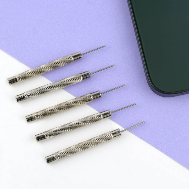 12 Pack SIM Card Removal Pin SIM Card Tray Removal Tool Eject Pin Tools Compatible with iPhone iPad Samsung Galaxy HTC Smartphone Ejector Pins Needle Remover for All Models Cell Phone Ejector Opener
