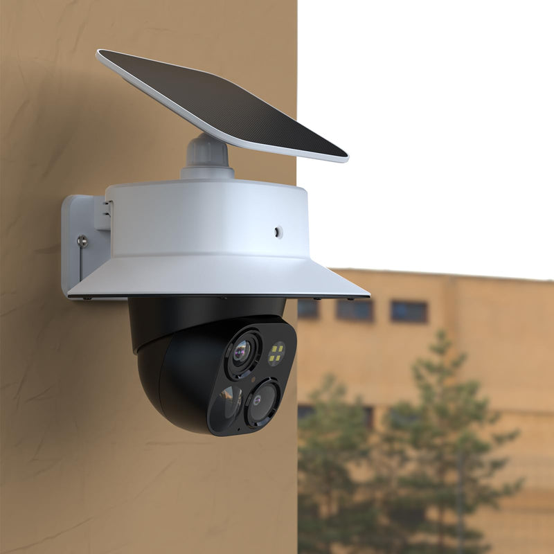 Outdoor Camera Cover Compatible with Eufy SoloCam S340 - Sun Rain UV Shield for Security Monitoring System (Cover only) Rain UV Shield x1