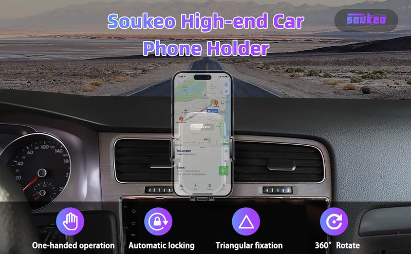 Upgraded Car Phone Holder Fits for Volkswagen VW Golf GTI 2015-2021 & Golf R 2015-2019 MK7 MK7.5 Auto Accessories,Cradles Adjustable Cell Phone Mount for 4-7 in Phones