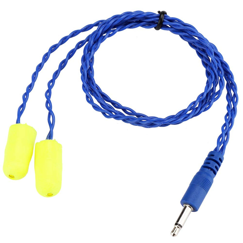 Tangxi Auto Racing Mini Noise Reduction Foam Earbuds, 3.5mm 1/8" Plug Mono Racing Speakers, Lightweight & Comfortable for Travel
