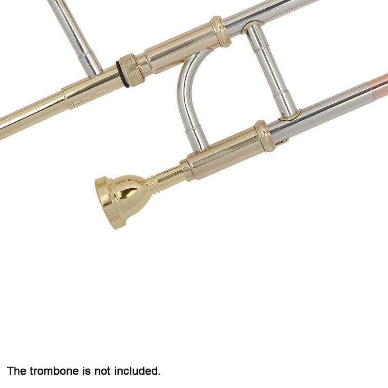 Btuty Alto Trombone Copper Mouthpiece Mouth Piece 6.5AL Trombone Mouthpiece (Gold) Gold