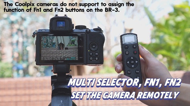 for Nikon Camera Wireless Remote Control, Rechargeable OLED Shutter Release OLED Remote for Nikon