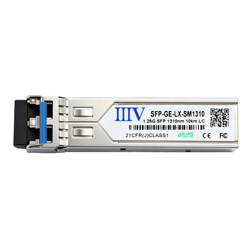 1000Base-LX SFP Transceiver, 1.25G SM Fiber Module, 1310nm 20km Mini-Gbic with DDM, 1G Single Mode LC SFP Transceiver Compatible with Cisco GLC-LH-SMD, Ubiquiti, Meraki and More (1-Pack) 1-Pack