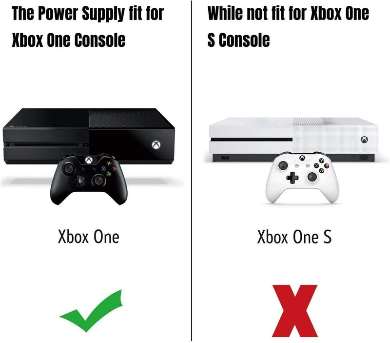 Power Brick for Xbox One, Lyyes Xbox one Power Supply AC Adapter Replacement Charger