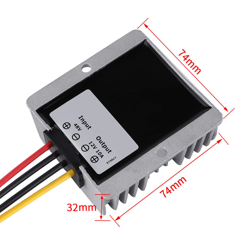 DC-DC Voltage Converter Buck Power Supply Module for Car Vehicle 48V to 12V 10A 120W