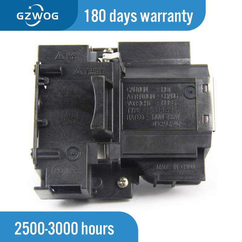 Gzwog ELPLP39 V13H010L39 Replacement Projector Lamp Bulb with Housing for EMP-TW1000 EMP-TW2000 EMP-TW700 EMP-TW980 Epson Home Cinema 1080