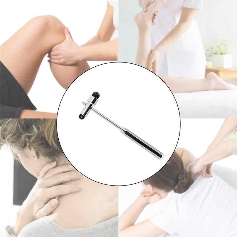 COZERI Trömner Neurological Reflex Hammer, Multifunctional Medical Reflex Diagnostic Hammer with Double Plastic Head, Percussion Hammer for Neuro Reflex Tests