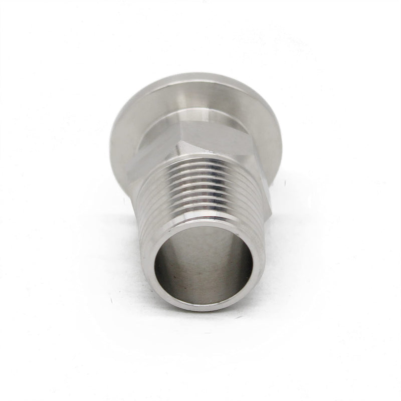 [AUSTRALIA] - SS304 KF16 NPT Male Adaptor thread 1/2" NW16 KF Male coupling ISO-KF16 X NPT 1/2" KF16×MNPT 1/2" 