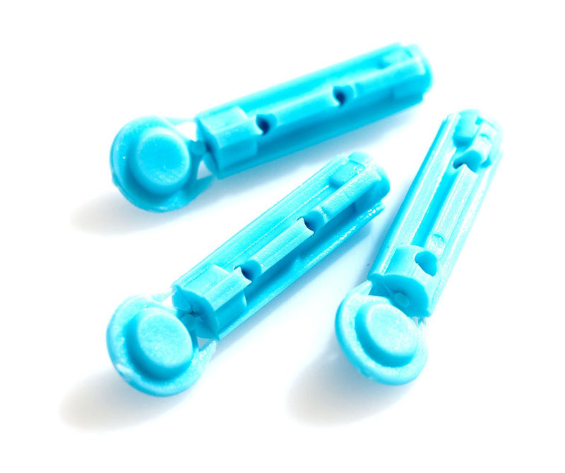 100 BLOOD Lancelets Size 28G Compatible with Lancing Devices including those from Beurer/Medisana/Accu Check/SD 100 pieces (Pack of 1)