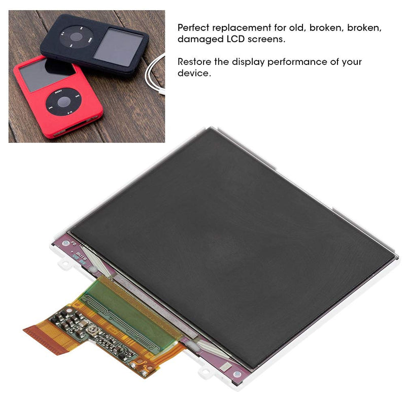 ASHATA Inner LCD Display Screen Replacement for iPod Classic 6th Gen 80GB 120GB 160GB, Easy Installation