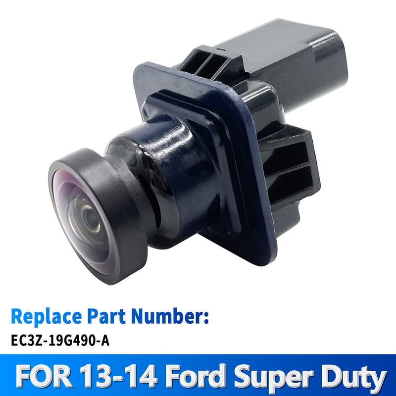 Rear View Back Up Camera Reverse Park Assist Camera Compatible with Ford F250 F350 F450 F550 Super Duty 2013-2014 Replaces EC3Z-19G490-A