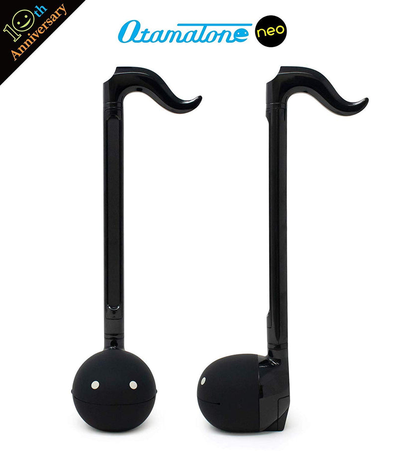 [AUSTRALIA] - Otamatone "Neo 10th Anniversary Special Edition [Japanese Version] Black - Japanese Electronic Musical Instrument Synthesizer Neo Japanese Black 