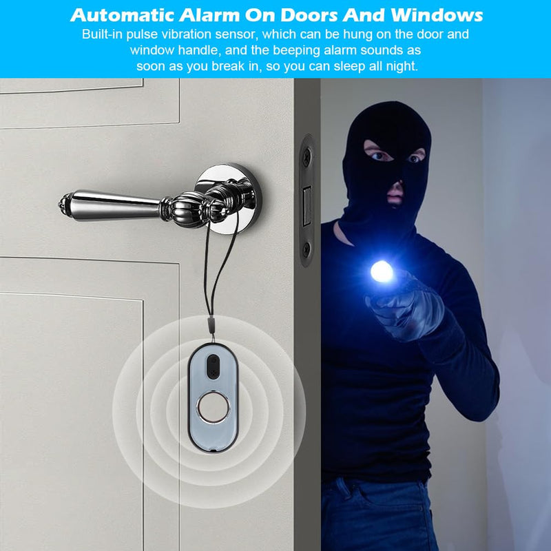 Hidden Camera Detector, 3-in-1 Bug Detector with Vibration Alarm and LED Torch, Anti-Spy Infrared Scanner, Hidden Cameras Detection, Hidden Camera Detector Anti-Spy for Hotel (Black) Black