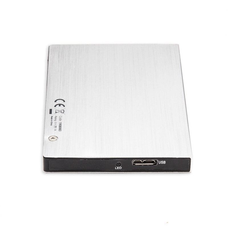 Connectland CL-ENC25035 USB 3.0 2.5" SATA III 6Gbps HDD External Enclosure Tool Less Installation, Aluminum
