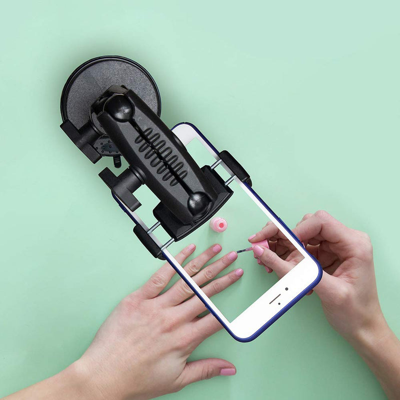 ARKON Mounts Mobile Grip 5 Robust Phone Mount Holder for iPhone 12 11 XS XR Galaxy Note 20 10 S20 S10